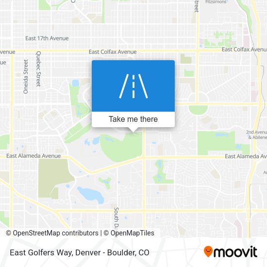 Mapa de East Golfers Way
