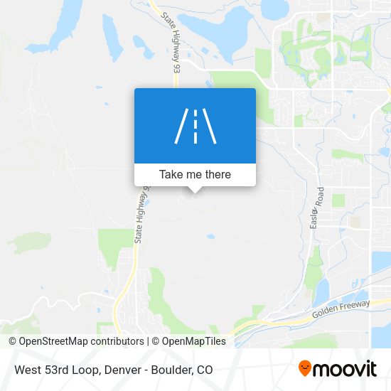 West 53rd Loop map