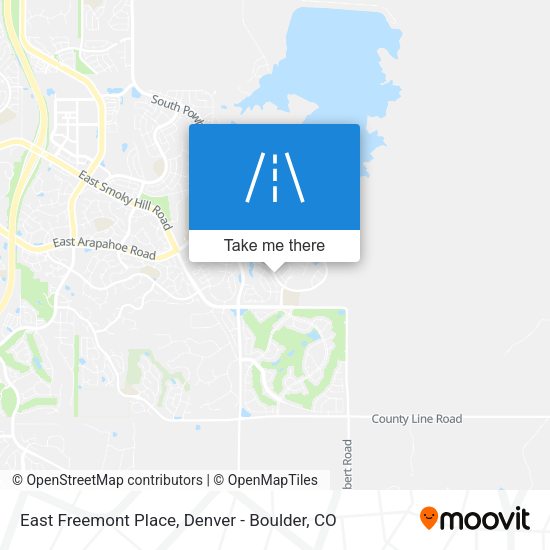 East Freemont Place map