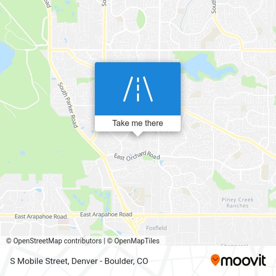 S Mobile Street map