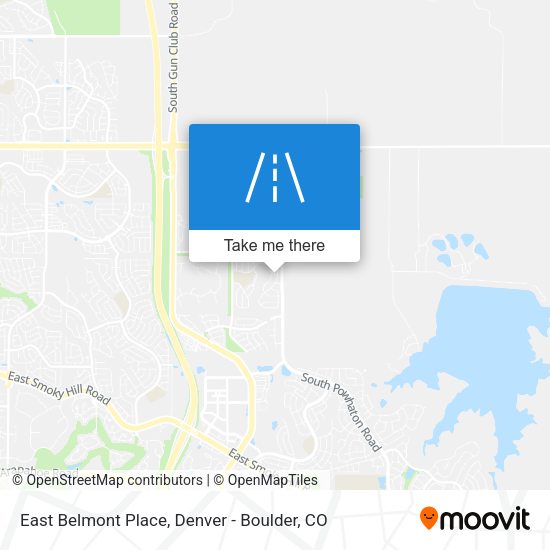 Mapa de East Belmont Place