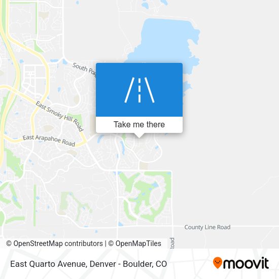 East Quarto Avenue map