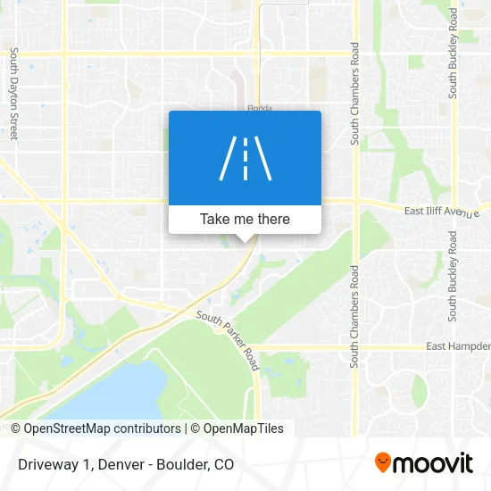 Driveway 1 map