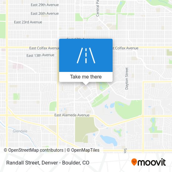 Mapa de Randall Street
