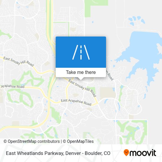 East Wheatlands Parkway map