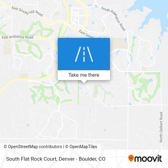 South Flat Rock Court map