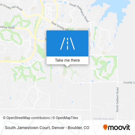 South Jamestown Court map