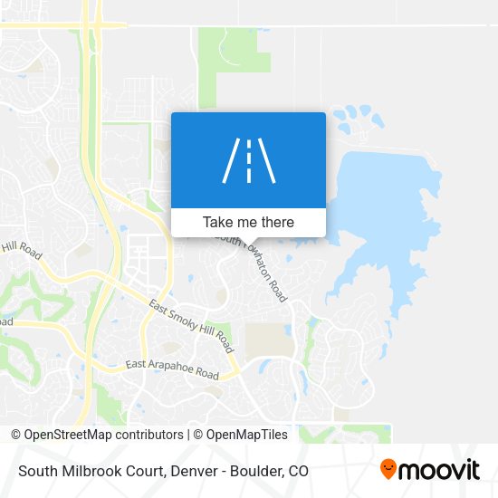 Mapa de South Milbrook Court