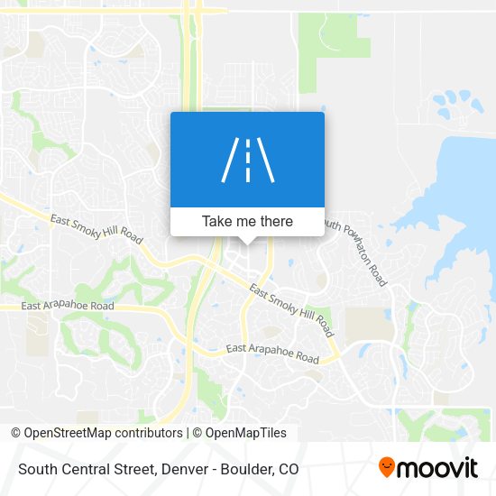 Mapa de South Central Street