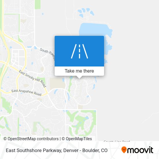 Mapa de East Southshore Parkway