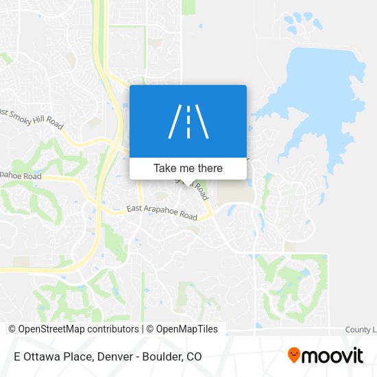 E Ottawa Place map