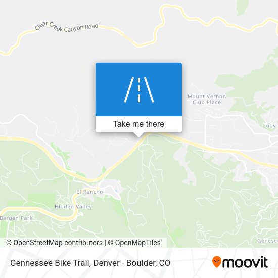 Gennessee Bike Trail map