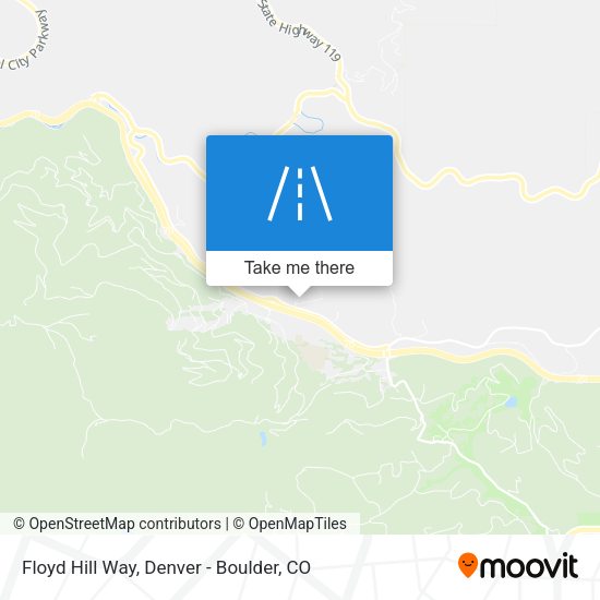 Mapa de Floyd Hill Way