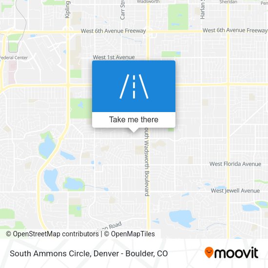 South Ammons Circle map