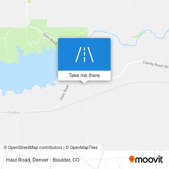 Mapa de Haul Road