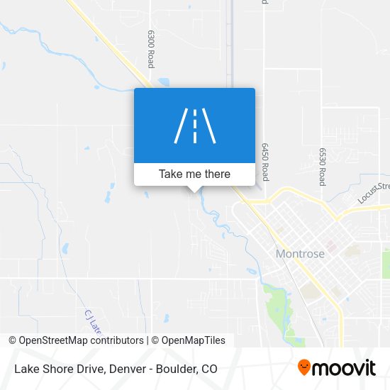 Lake Shore Drive map