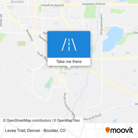 Mapa de Levee Trail