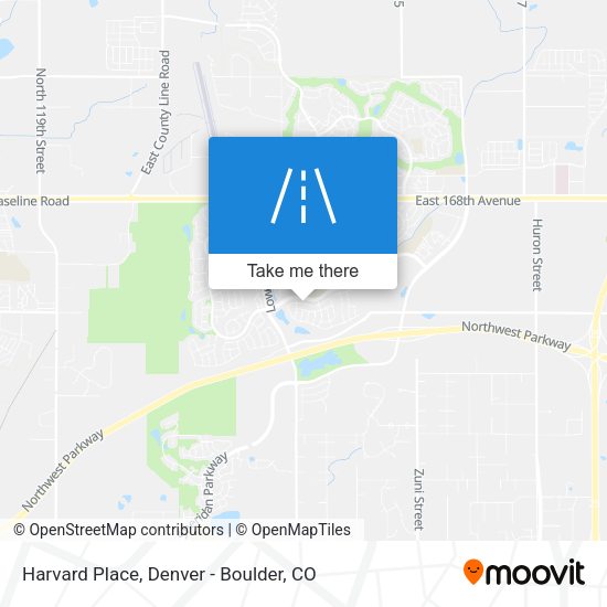 Harvard Place map