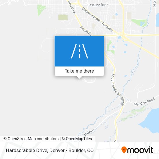 Mapa de Hardscrabble Drive