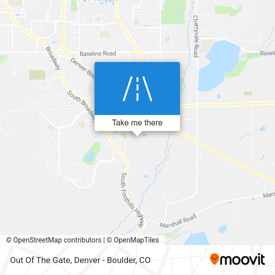 Out Of The Gate map