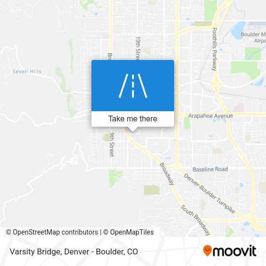 Varsity Bridge map