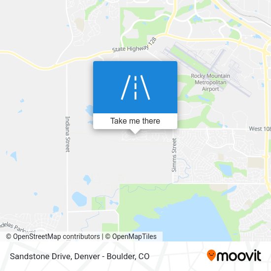 Sandstone Drive map