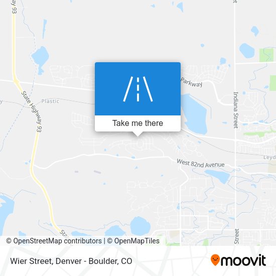 Wier Street map