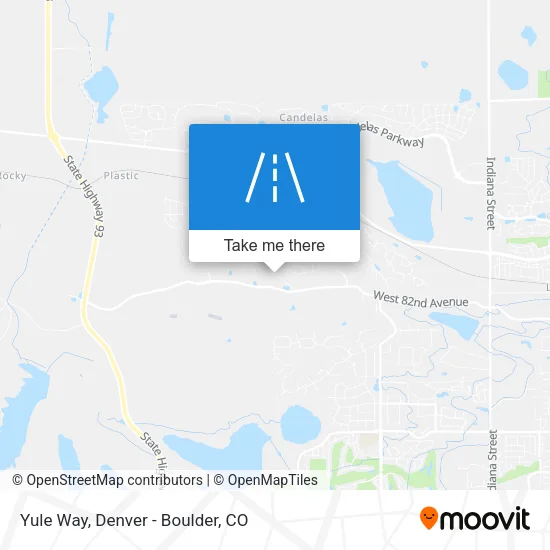 Yule Way map