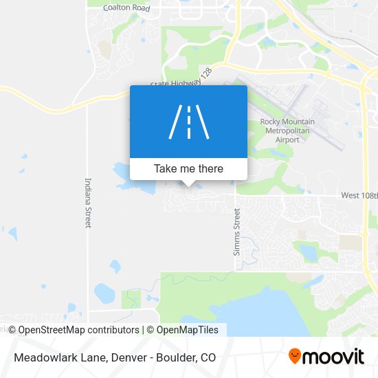 Meadowlark Lane map
