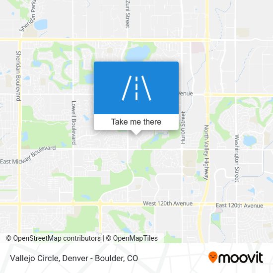 Vallejo Circle map