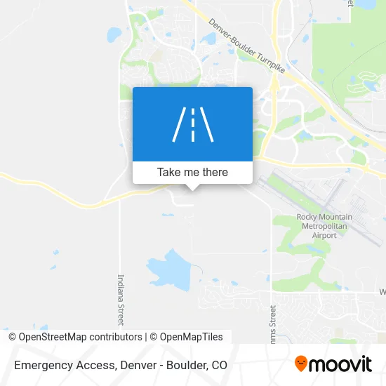 Emergency Access map