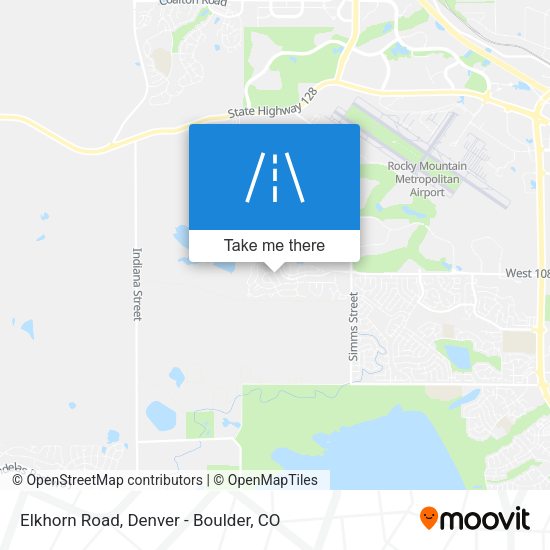 Elkhorn Road map