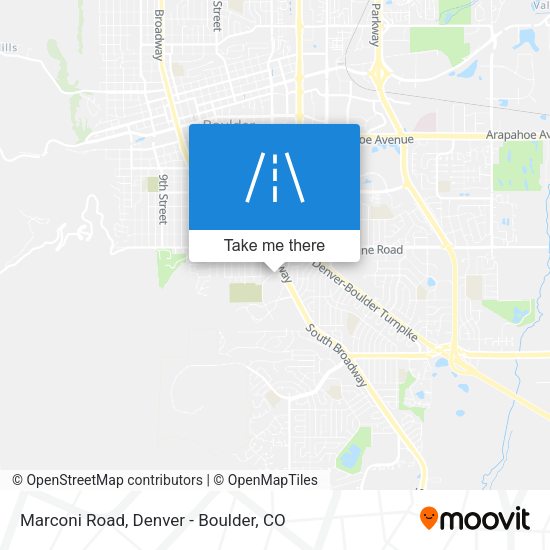 Marconi Road map
