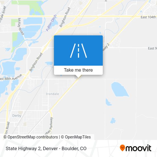 State Highway 2 map