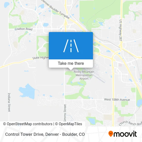 Control Tower Drive map
