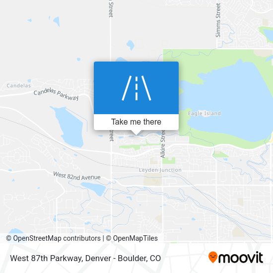 West 87th Parkway map