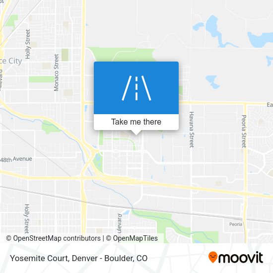 Yosemite Court map