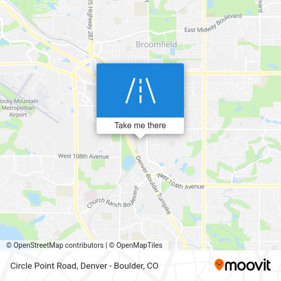 Circle Point Road map