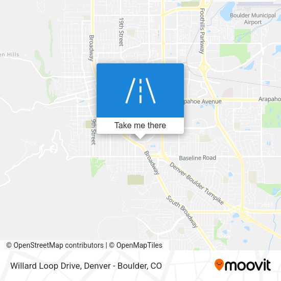 Mapa de Willard Loop Drive