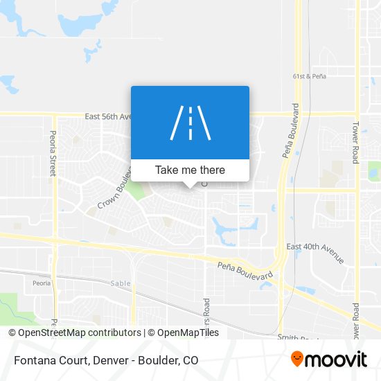 Fontana Court map