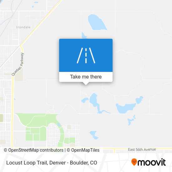 Mapa de Locust Loop Trail