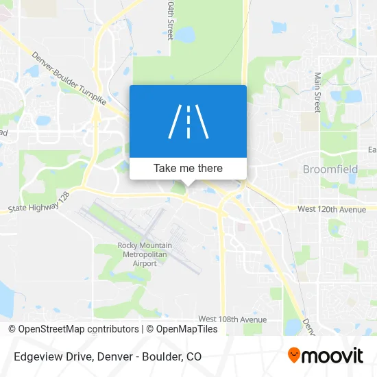 Edgeview Drive map