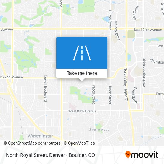 Mapa de North Royal Street