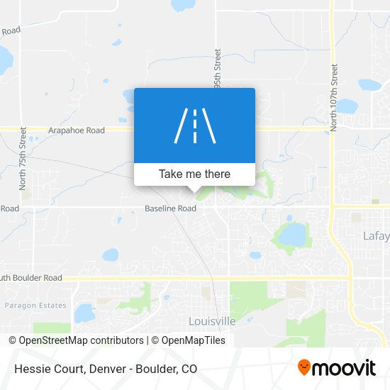 Hessie Court map