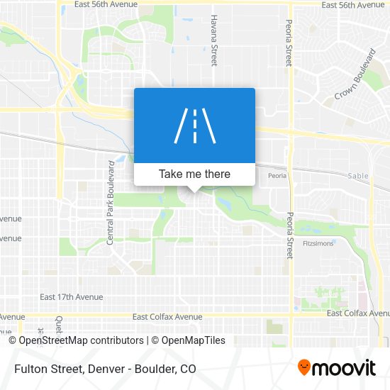 Mapa de Fulton Street