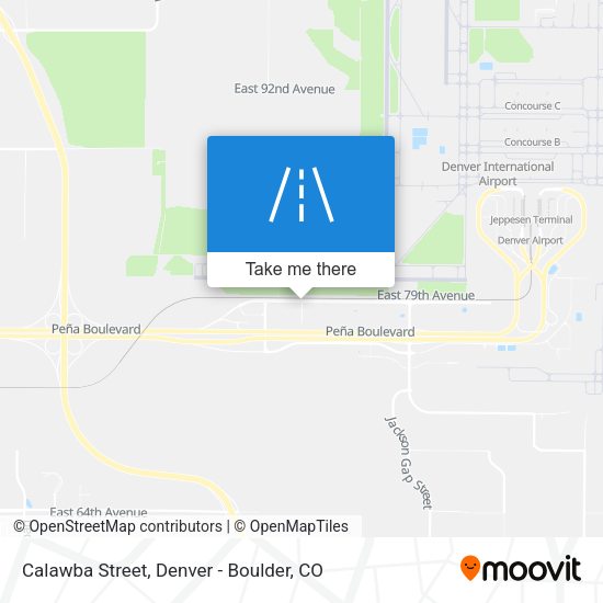 Mapa de Calawba Street