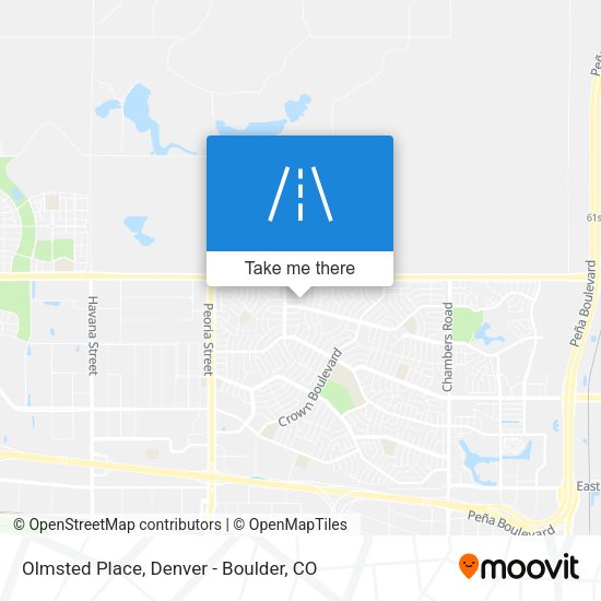 Olmsted Place map