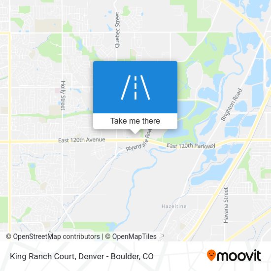 King Ranch Court map