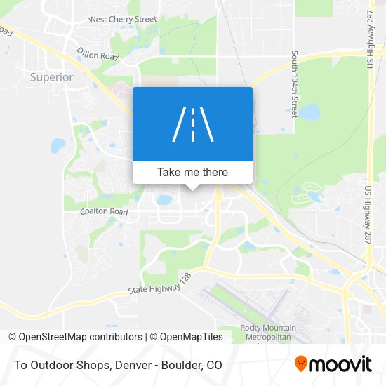 Mapa de To Outdoor Shops