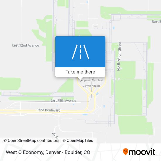 West O Economy map